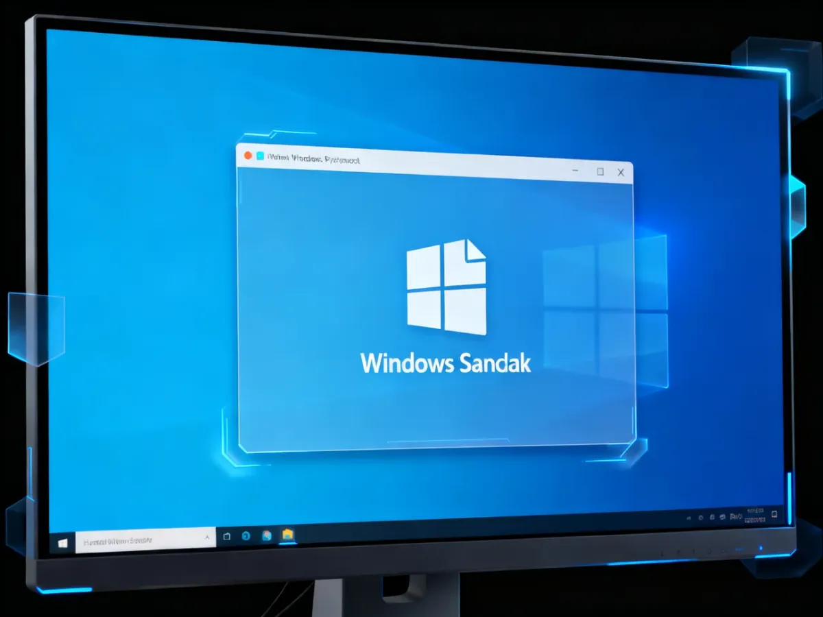 Testowanie pliku w izolowanym oknie Windows Sandbox